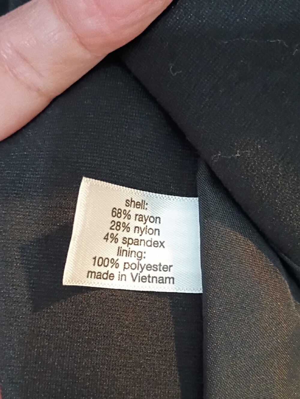 Lane Bryant Black Double-Breasted Suit Jacket - Picture 6 of 6